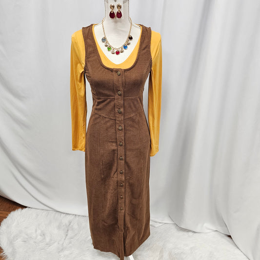 Corduroy Maxi Dress