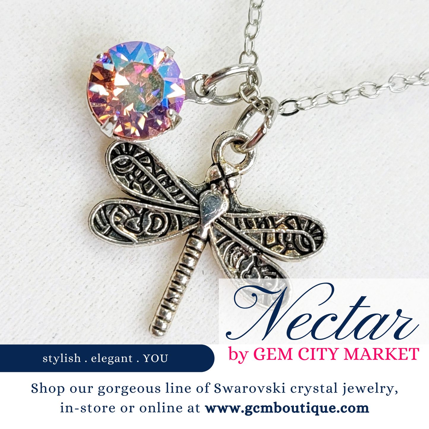 Nectar Charm Necklaces (You Pick the Color)