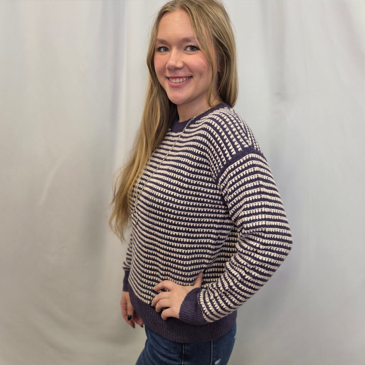 Plum and Proper Sweater