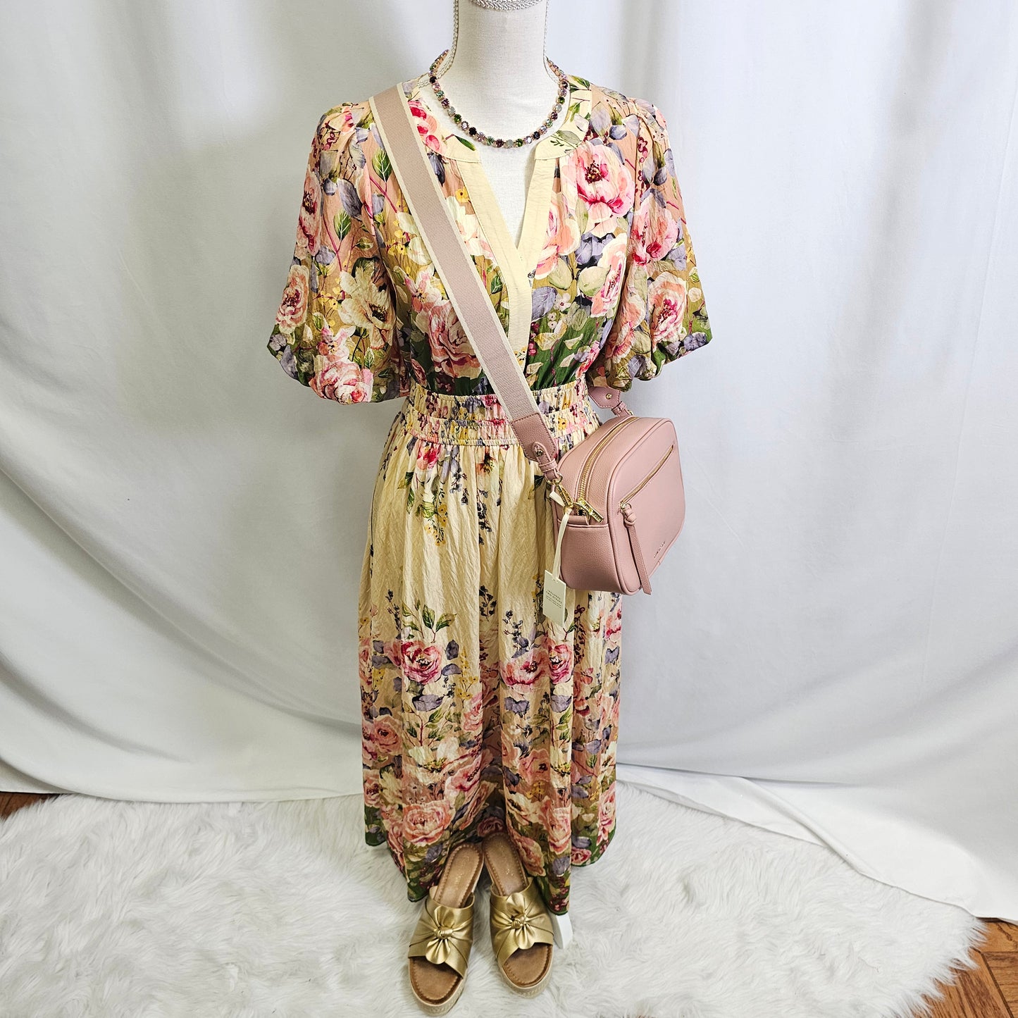 Garden Party Midi Dress