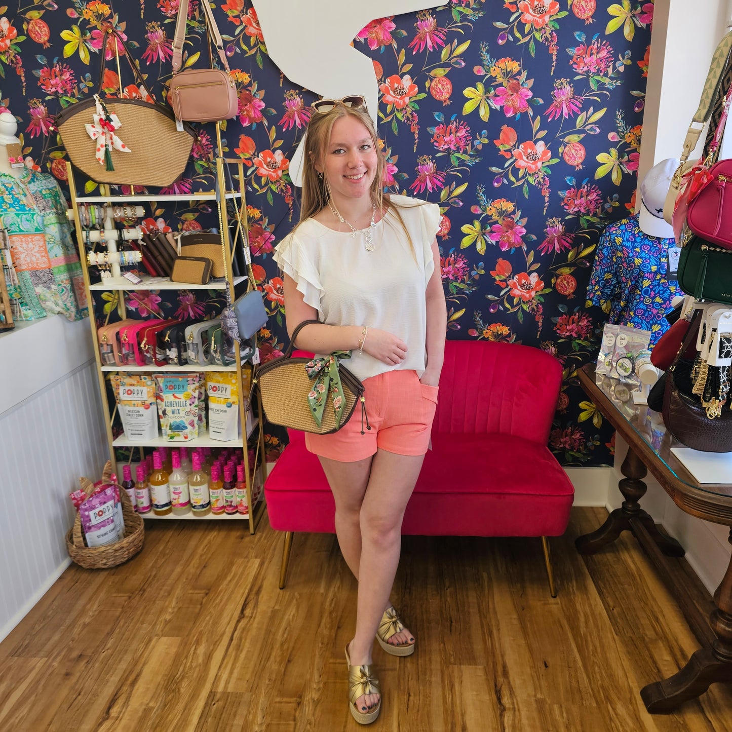 High-waisted Cargo Short
