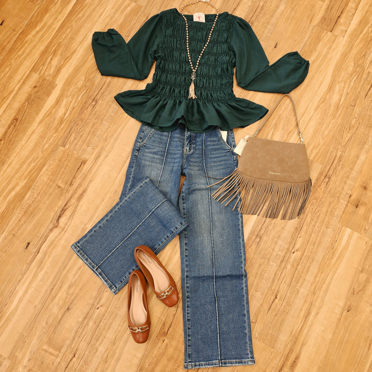Smocked Blouse