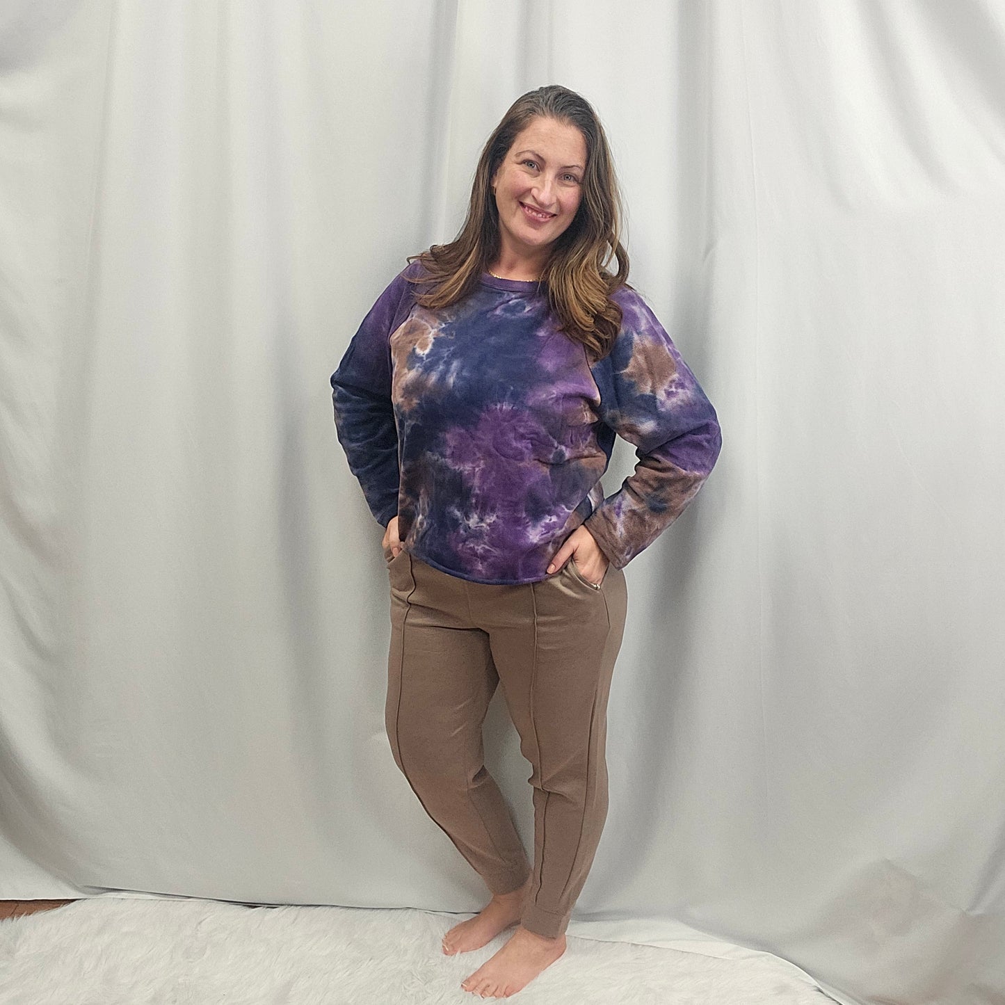 Tie-Dye Lounge Sweatshirt