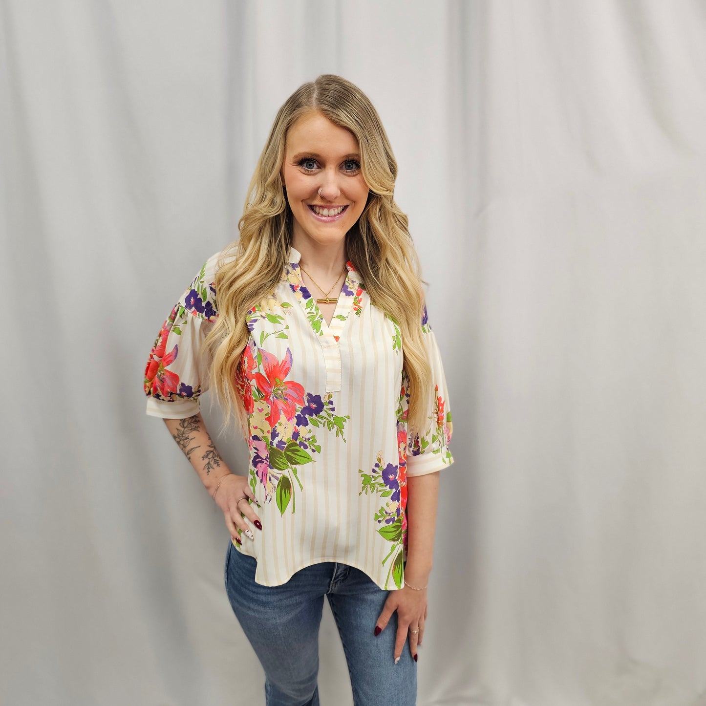 Floral Printed Blouse
