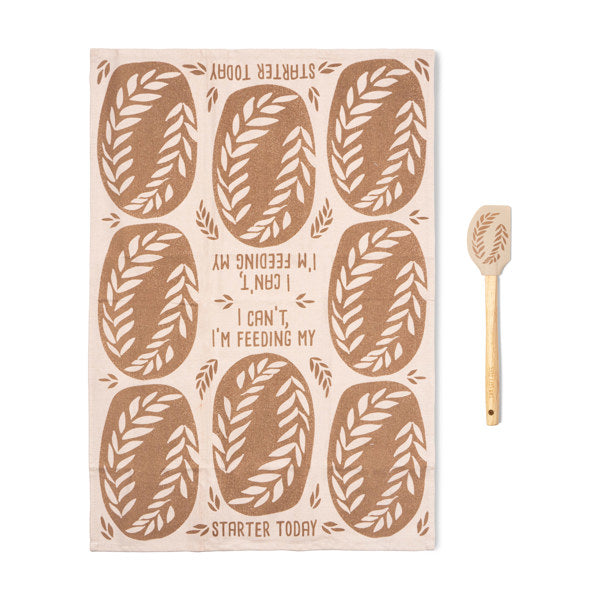 The Reluctant Chef Tea Towel & Spatula Set