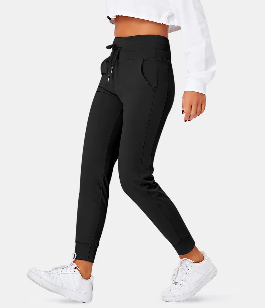 Halara Softlyzero™ Airy High Waist Drawstring Side Pocket Plain Cool Touch Joggers