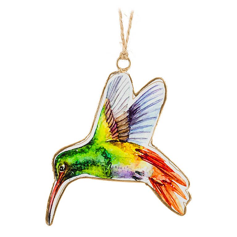 Hummingbird Ornament-3.5"H