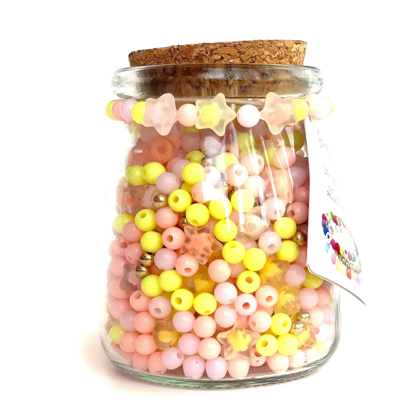 Stars & Beads Jar DIY Bead Jar